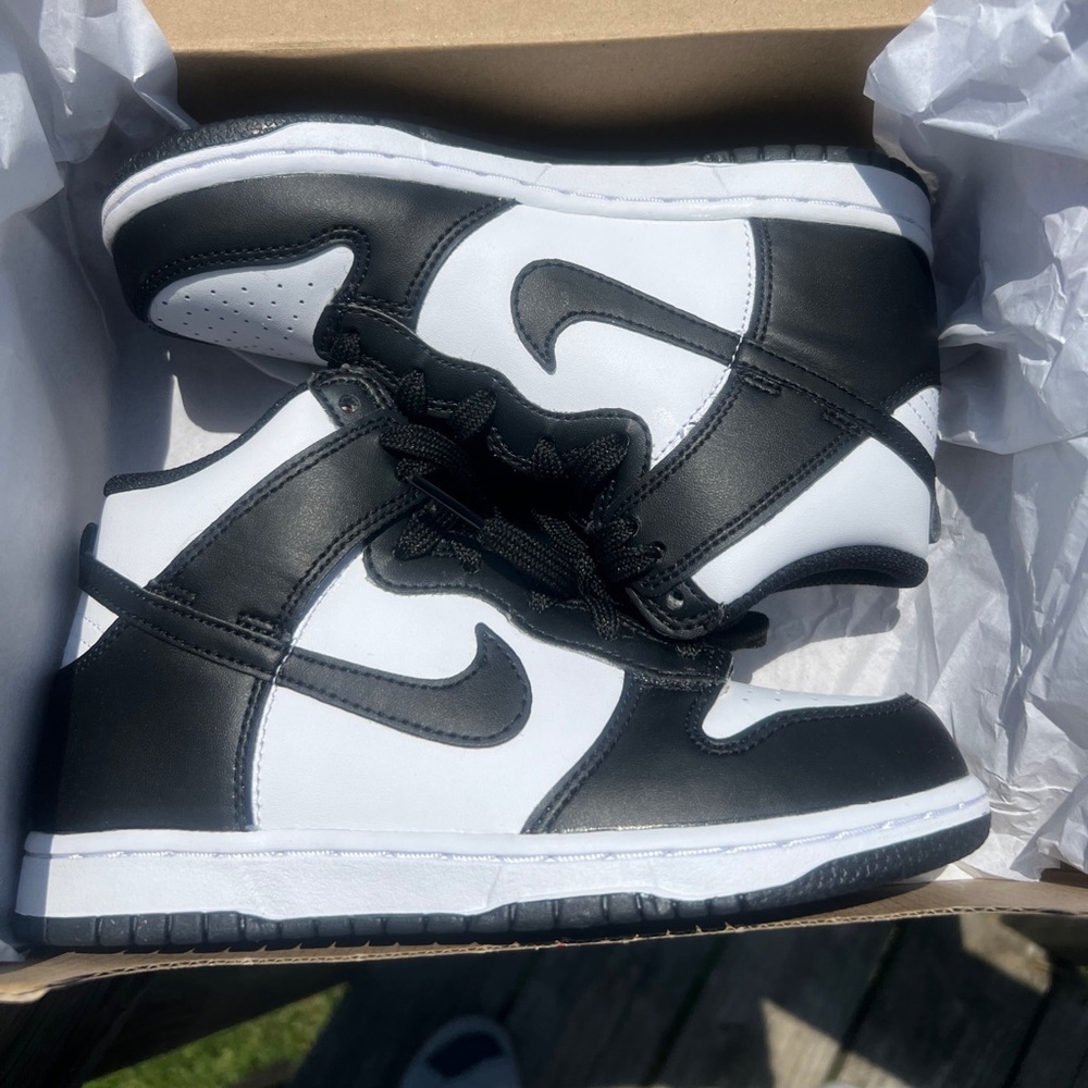 Nike Dunk High Panda colorway PS 1Y